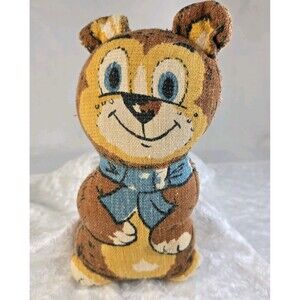 Vintage 20th Century Kiddie Products Toy Made in Hong Kong Dog Happy/Sad